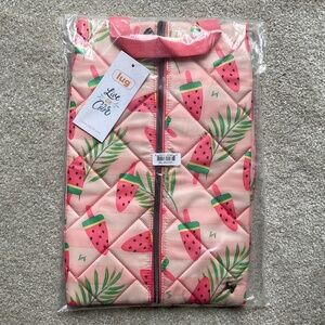 Lug Tuck Hot Styling Tool Case Popsicle Pink NWT